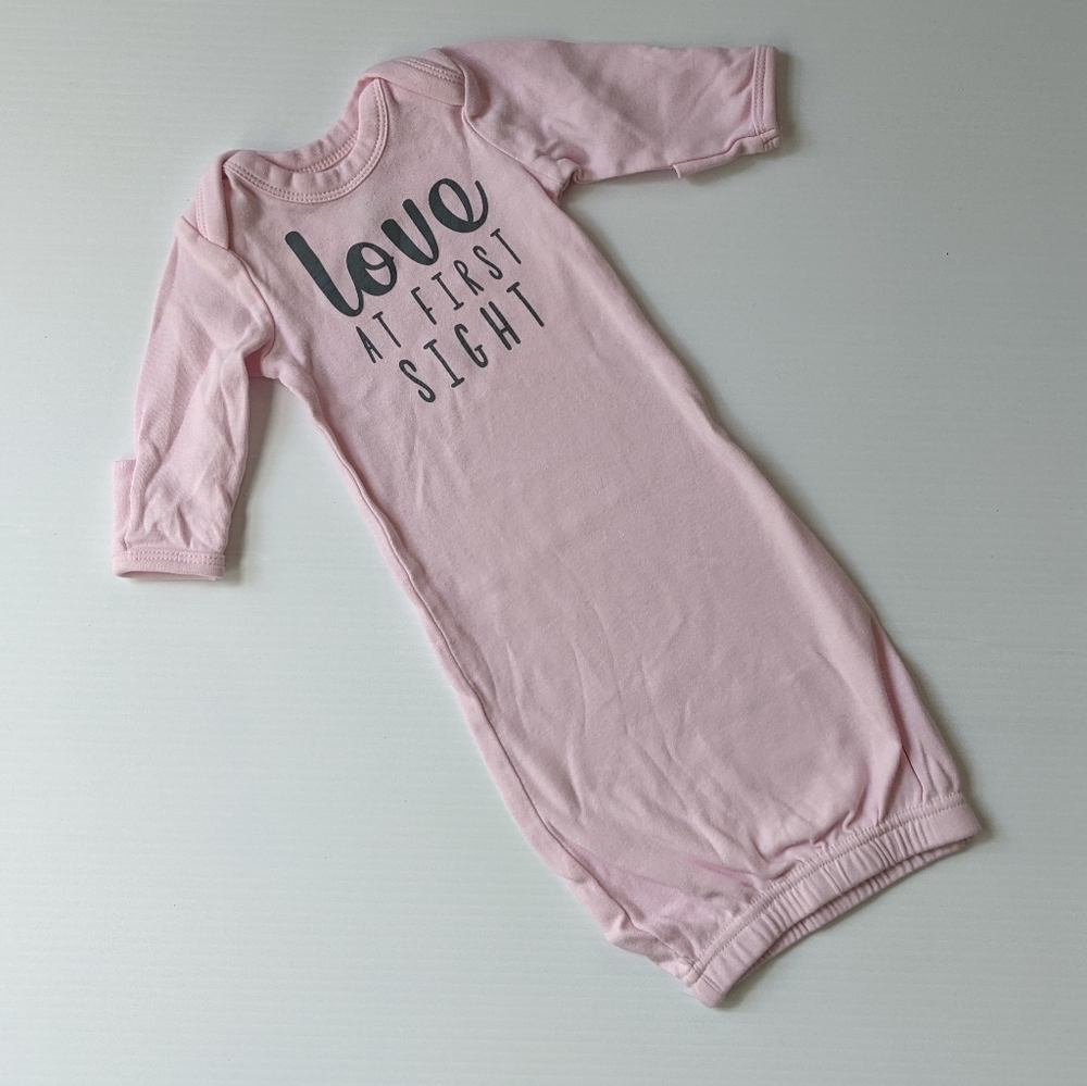 NWOT Gigi and Max Newborn Sleep Gown - Pale.Pink